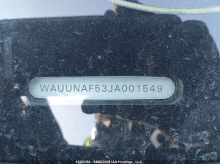 WAUUNAF53JA001549 2018 AUDI