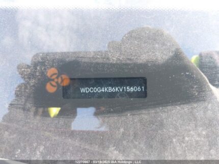 WDC0G4KB6KV156061 2019 MERCEDES-BENZ