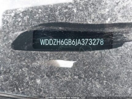 WDDZH6GB6JA373278 2018 MERCEDES-BENZ