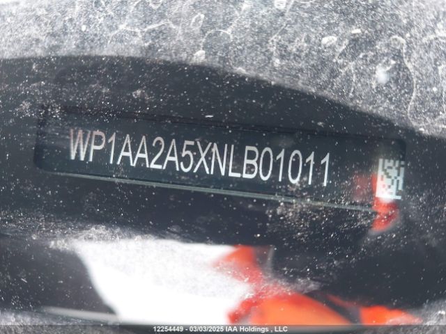 WP1AA2A5XNLB01011 2022 PORSCHE