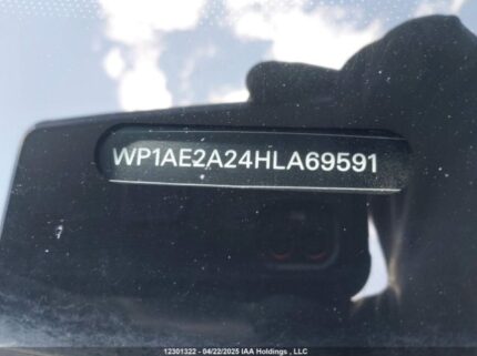 WP1AE2A24HLA69591 2017 PORSCHE