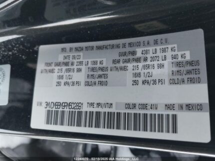 3MVDMBBM9RM602891 2024 MAZDA