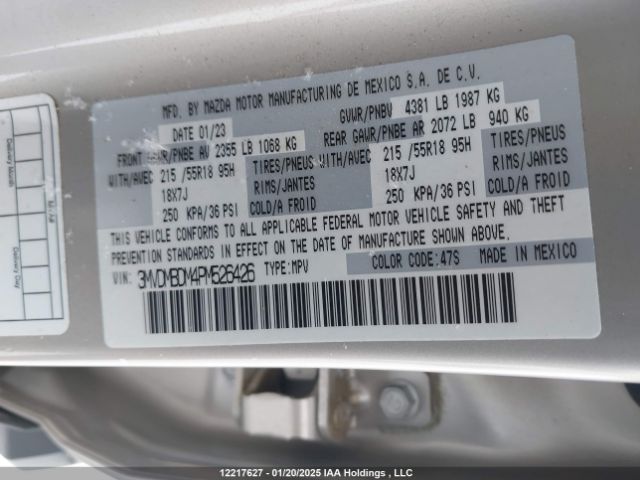 3MVDMBDM4PM526426 2023 MAZDA