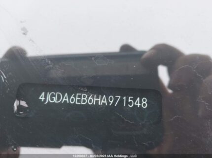 4JGDA6EB6HA971548 2017 MERCEDES-BENZ
