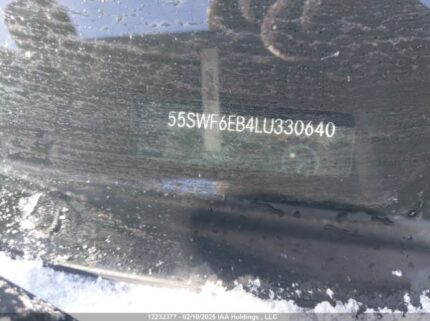 55SWF6EB4LU330640 2020 MERCEDES-BENZ