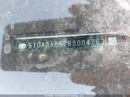 5TDADAB52RS004763 2024 TOYOTA