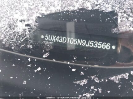 5UX43DT05N9J53566 2022 BMW
