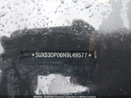 5UX53DP06N9L49577 2022 BMW