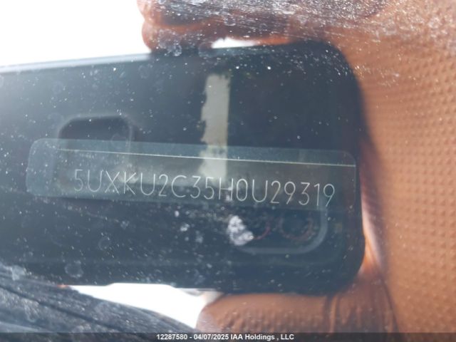 5UXKU2C35H0U29319 2017 BMW