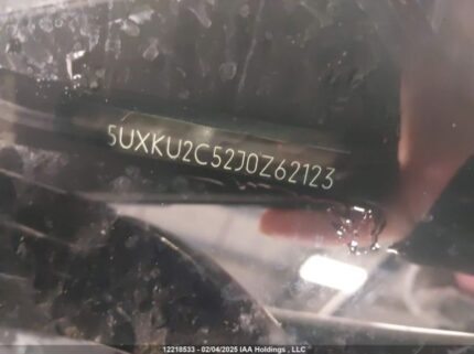 5UXKU2C52J0Z62123 2018 BMW