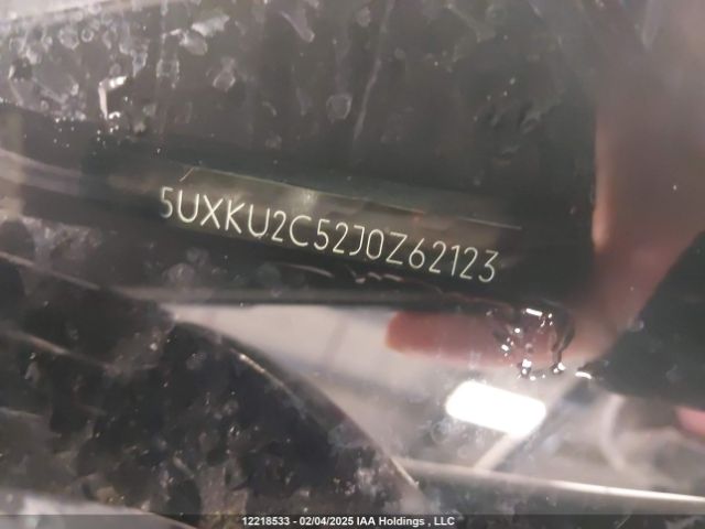 5UXKU2C52J0Z62123 2018 BMW
