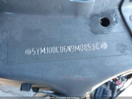 5YMJU0C06N9M08534 2022 BMW