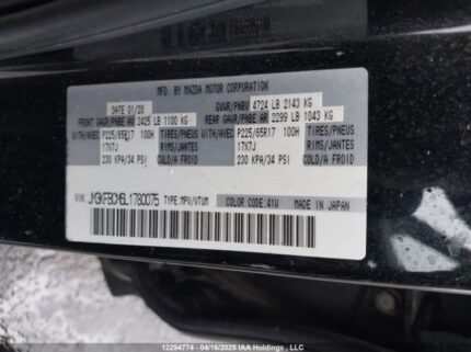 JM3KFBCM6L1780075 2020 MAZDA
