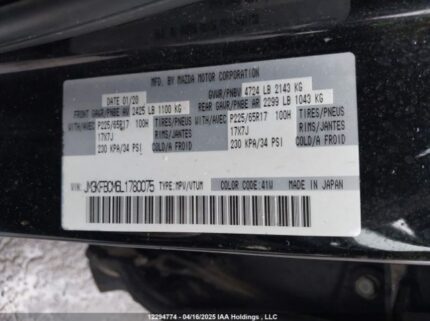 JM3KFBCM6L1780075 2020 MAZDA