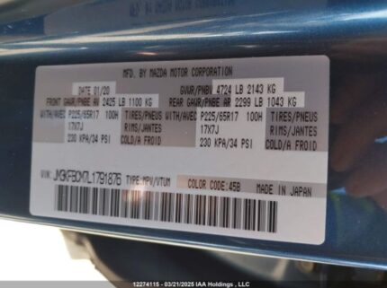 JM3KFBCM7L1791876 2020 MAZDA
