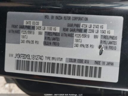 JM3KFBDM3L1812740 2020 MAZDA