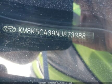 KM8K5CA39NU873388 2022 HYUNDAI