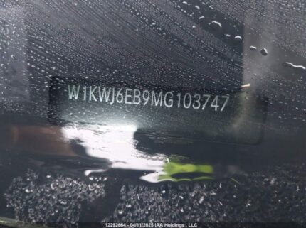 W1KWJ6EB9MG103747 2021 MERCEDES-BENZ