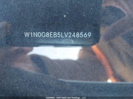 W1N0G8EB5LV248569 2020 MERCEDES-BENZ