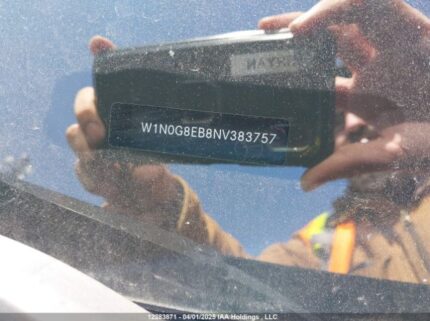 W1N0G8EB8NV383757 2022 MERCEDES-BENZ