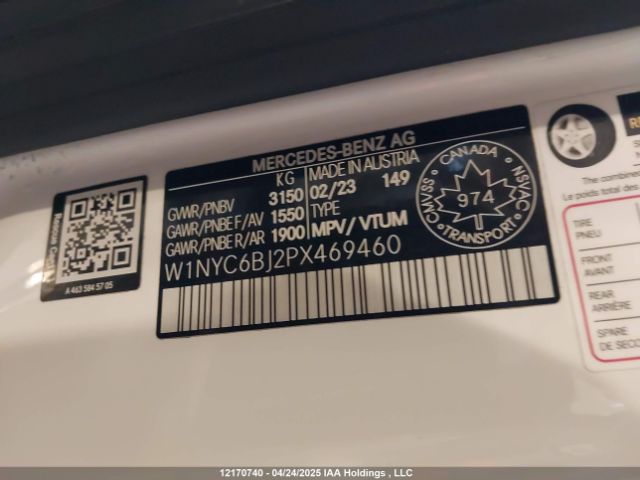 W1NYC6BJ2PX469460 2023 MERCEDES-BENZ