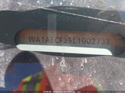 WA1AECF35L1002733 2020 AUDI