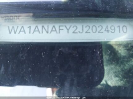 WA1ANAFY2J2024910 2018 AUDI
