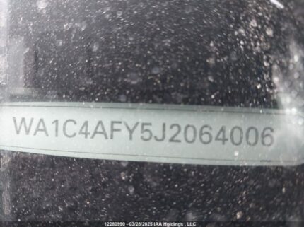 WA1C4AFY5J2064006 2018 AUDI