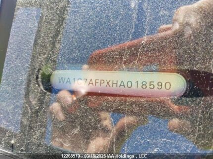 WA1C7AFPXHA018590 2017 AUDI