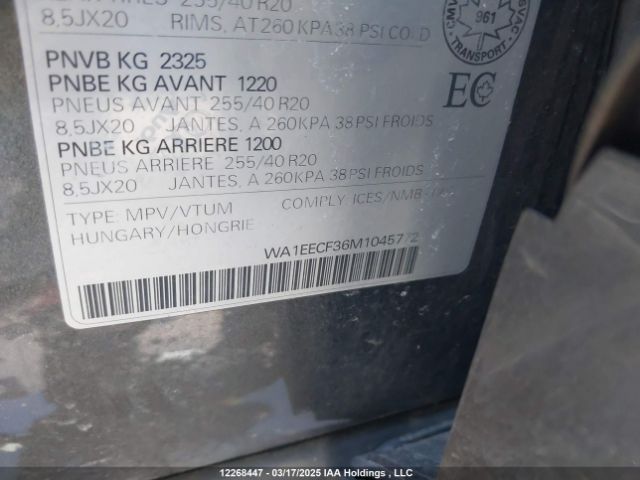WA1EECF36M1045772 2021 AUDI