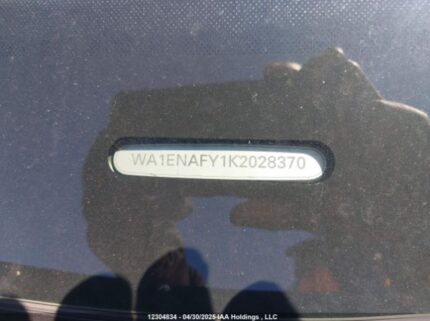 WA1ENAFY1K2028370 2019 AUDI