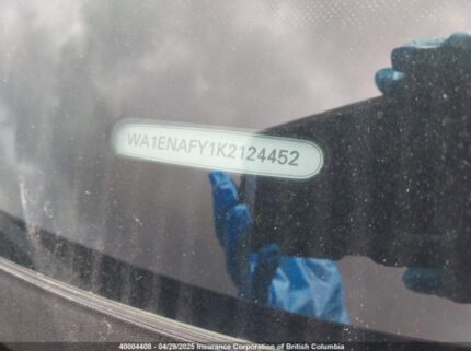 WA1ENAFY1K2124452 2019 AUDI
