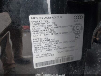 WA1FECF30R1152750 2024 AUDI