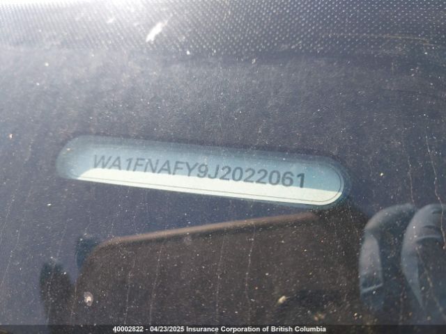 WA1FNAFY9J2022061 2018 AUDI