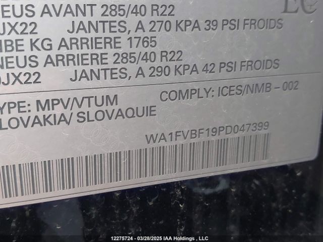 WA1FVBF19PD047399 2023 AUDI