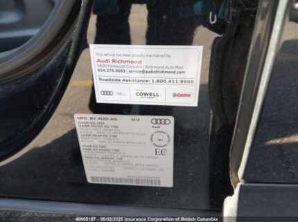 WA1JCCFS9JR035004 2018 AUDI