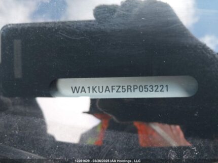 WA1KUAFZ5RP053221 2024 AUDI