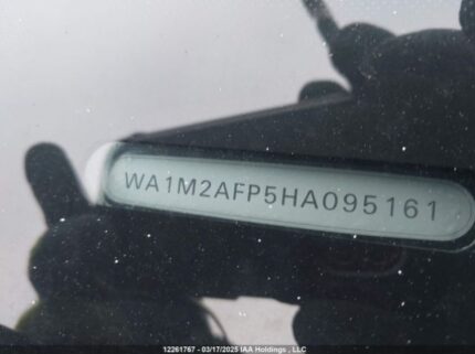 WA1M2AFP5HA095161 2017 AUDI