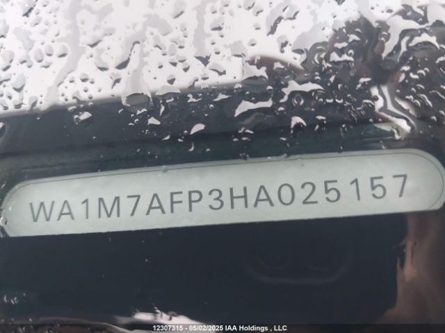 WA1M7AFP3HA025157 2017 AUDI