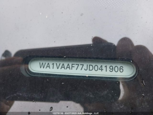 WA1VAAF77JD041906 2018 AUDI