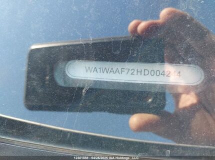 WA1WAAF72HD004244 2017 AUDI