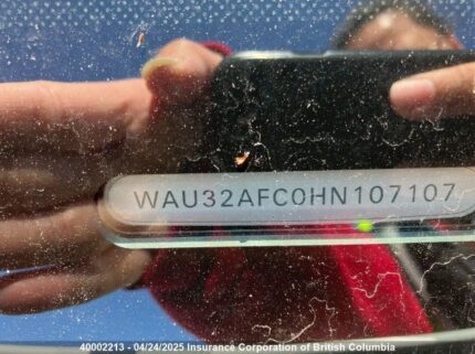 WAU32AFC0HN107107 2017 AUDI