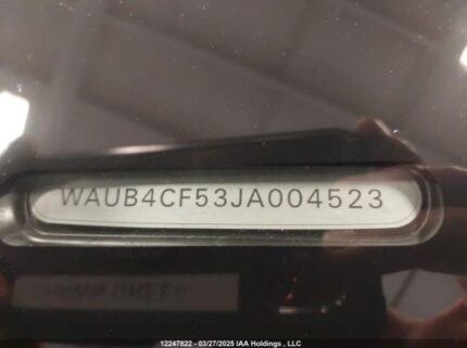 WAUB4CF53JA004523 2018 AUDI