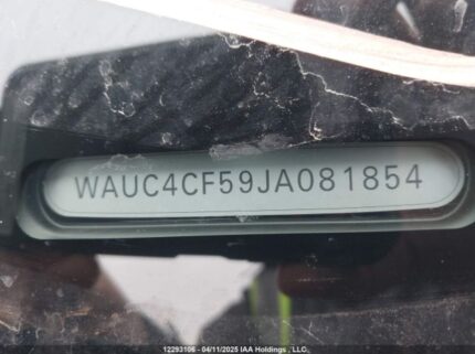 WAUC4CF59JA081854 2018 AUDI