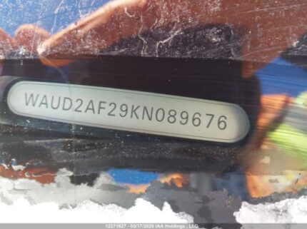 WAUD2AF29KN089676 2019 AUDI