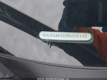 WAUEAAF45MN005445 2021 AUDI