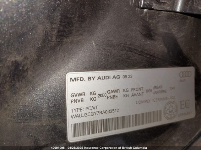 WAUJ3CGY7RA033512 2024 AUDI