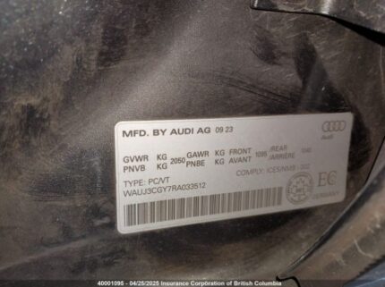 WAUJ3CGY7RA033512 2024 AUDI