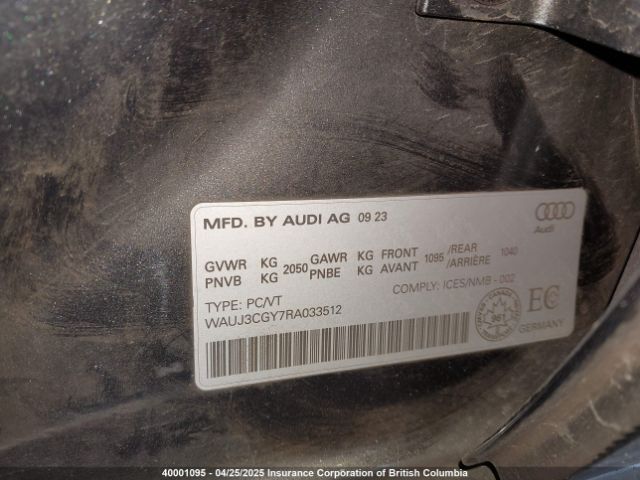 WAUJ3CGY7RA033512 2024 AUDI