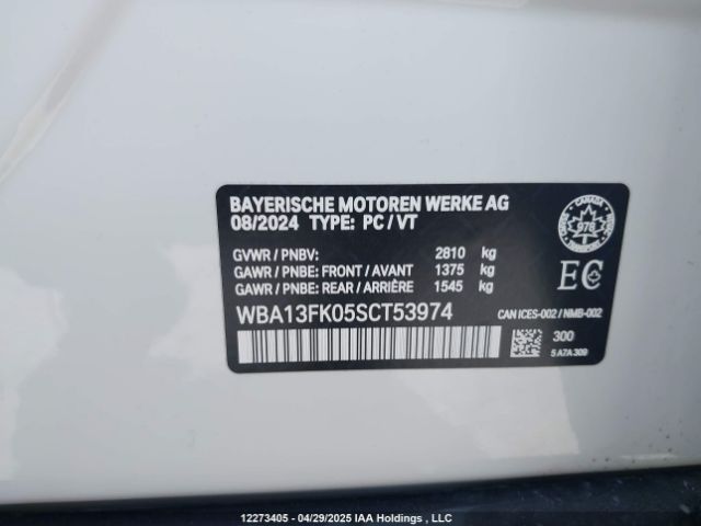WBA13FK05SCT53974 2025 BMW